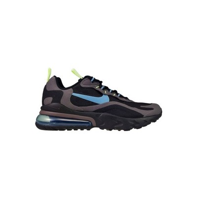 Schuhe Kinder Nike Air Max 270 React BQ0103012 Grau-Hellblau