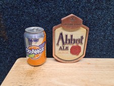 ABBOT ALE Pump Metal Clip Beer Pump Man cave Ale Pub Bar Lager Badge New