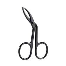 Professional Stainless Steel Eyebrow Tweezers Scissors Shaped Eyebrow--