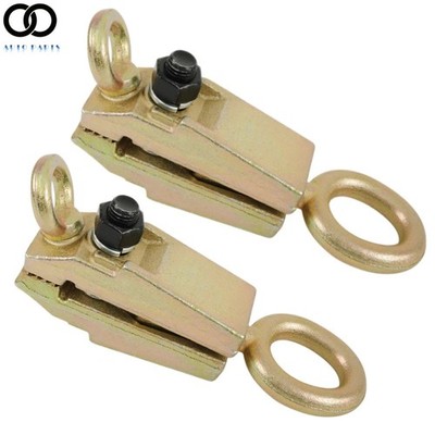 Pair 5 Ton 2-WAY Frame Back Self-Tightening Grips & Auto Body Repair Pull Clamp