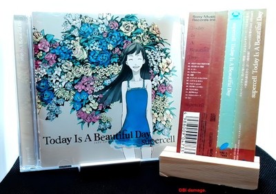supercell CD Album Today Is A Beautiful Day OBI Bakemonogatari Naruto Shippuden