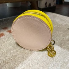 Tory Burch Pouch Round Beige