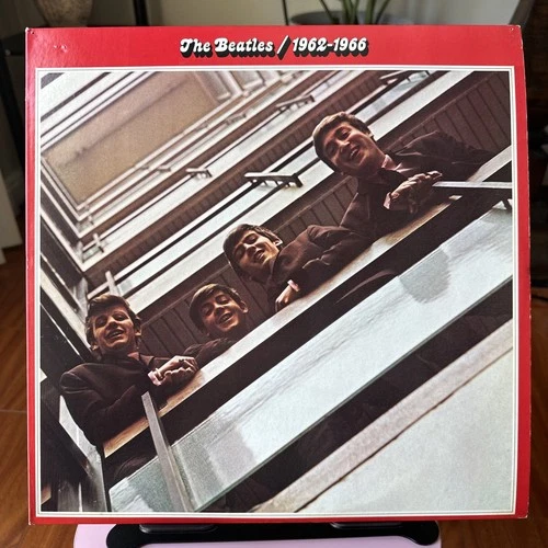 The Beatles 1962-1966 Vinyl 1973 2xLP Record Vintage SKBO 3403 Red Label