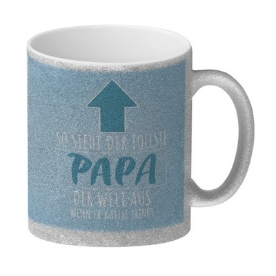 So sieht der tollste Papa der Welt aus wenn er Kaffee trinkt