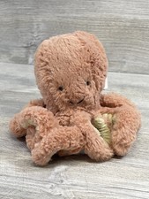Jellycat Little Odell Octopus Plush Stuffed Animal Plushie Pink Ocean Retired