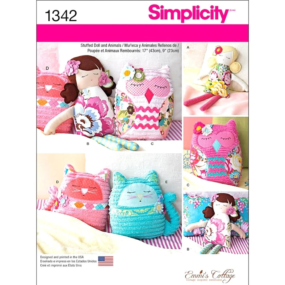 SIX (6) SETS of Sewing Patterns Simplicity and McCalls for Kids NWT - Image 3 of 4