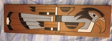 Mahka Sacred Bird Wood Carving Northwest Coast 