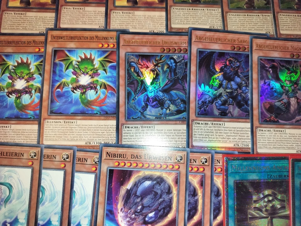 Yu-Gi-Oh! exodia Millennium Deck Karten Deutsch Secret Rare Abgeheuerlich - Bild 4 von 4