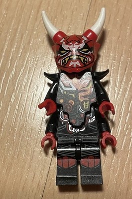 LEGO Minifigur Ninjago njo385 Mr. E mit Oni-Maske der Vergeltung TOP!