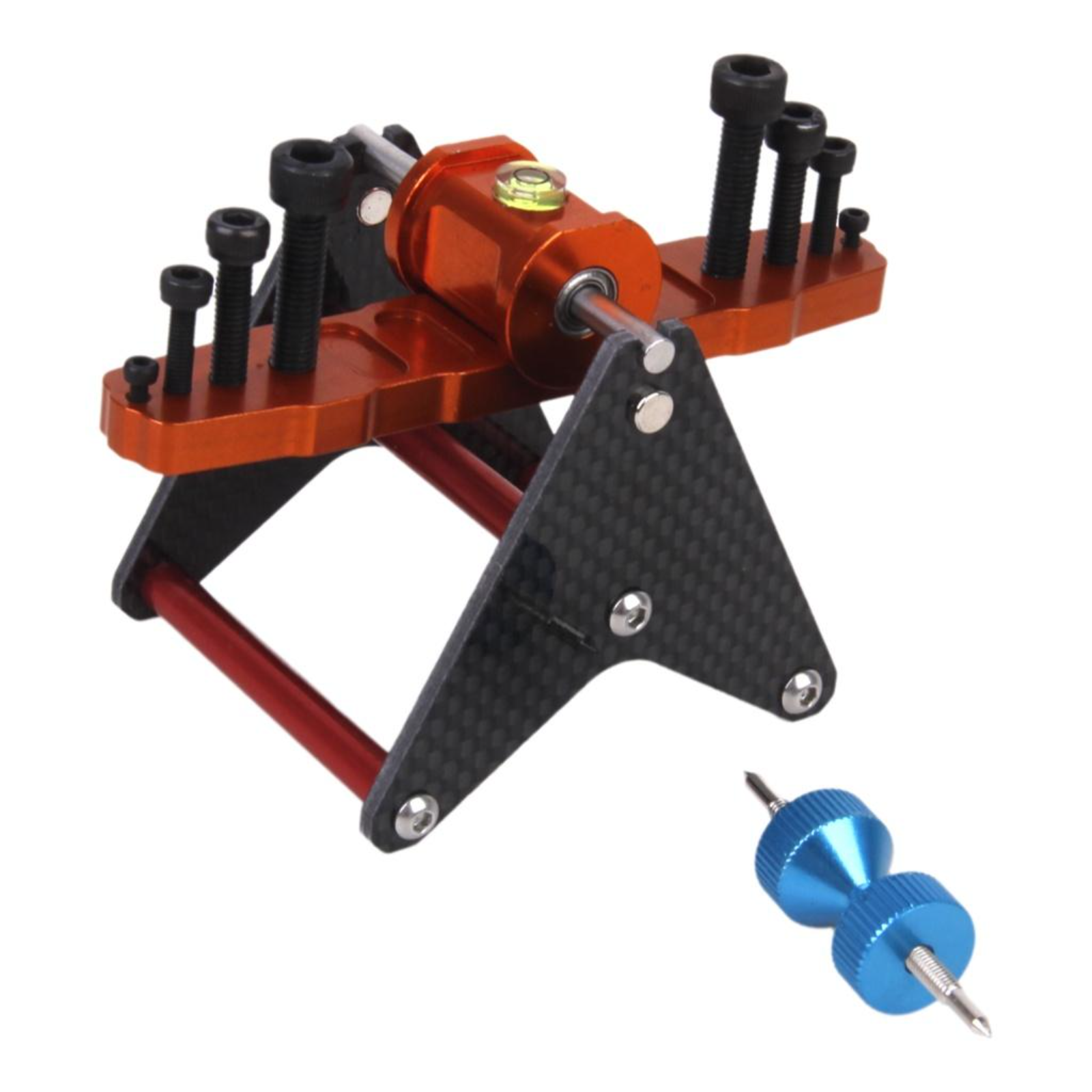 RC Chopper Blade Balancer CNC Machined Model Helicopter Accessory Easy to Set Up