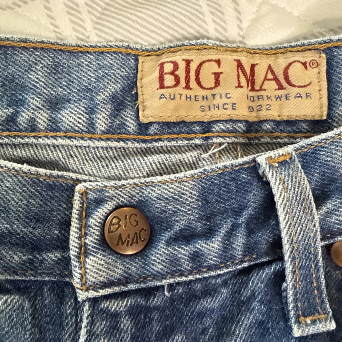 Big Mac Blue Vintage Pants for Men for sale | eBay
