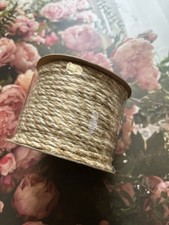 Burlap Jute Twine White and Natural Brown Twist