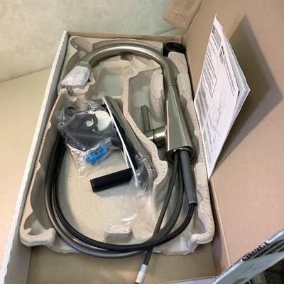 Delta Lenta 19802TZ-SP-DST Pull-Down TOUCH On/Off Kitchen Faucet - Stainless  aj