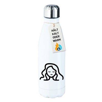 Edelstahl-Trinkflasche Jungfrau Sternzeichen Symbol Geschenkidee Jungfrau Gesche