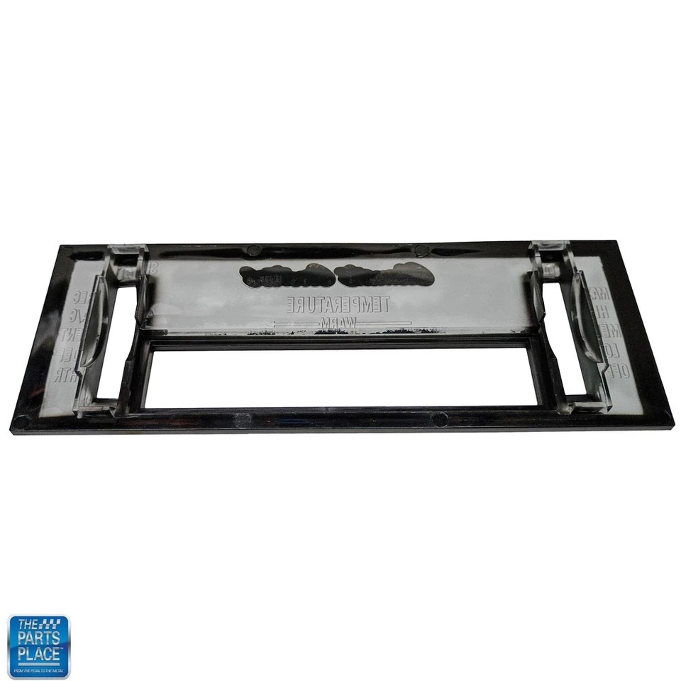 Buick Skylark GS 1969-72 A/C/control de calefacción temperatura clima placa frontal nuevo Foto 4 de 4