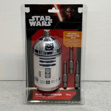 Star Wars R2-D2 Screwdriver Set ThinkGeek Disney 3 Forged Steel Bits New NIB
