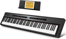 Donner DEP-20 88-Key Fully-Weighted Digital Piano with Sustain Pedal with Stand