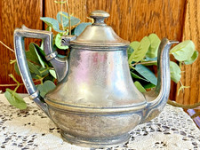 VTG Waldorf Astoria Original Silverplate Teapot D. W. Haber And Son New York