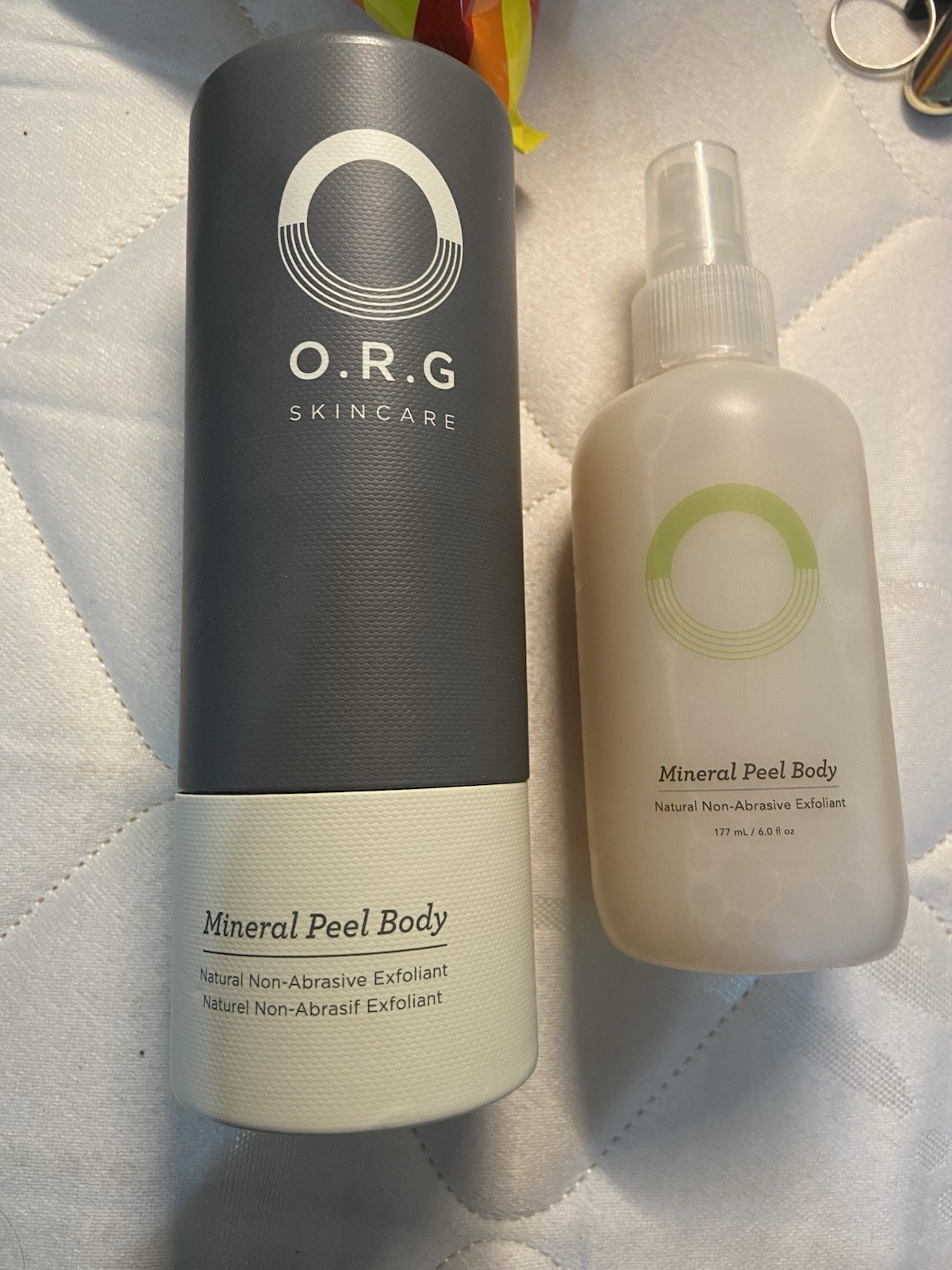 ORG Skincare Mineral Peel Body Spray 2 fl oz  - Non Abrasive Exfoliant