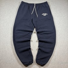 Vintage Soffe US Coast Guard OCS Navy Blue Fleece Sweatpants Men XL USA Made