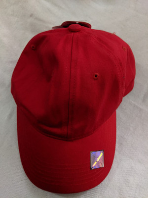 New League Plain Red Hat