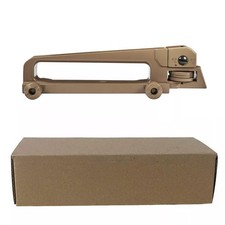 Carry Handle Sight Fde Tan Adjustable Rear Sight Fits 20mm Picatinny Rail