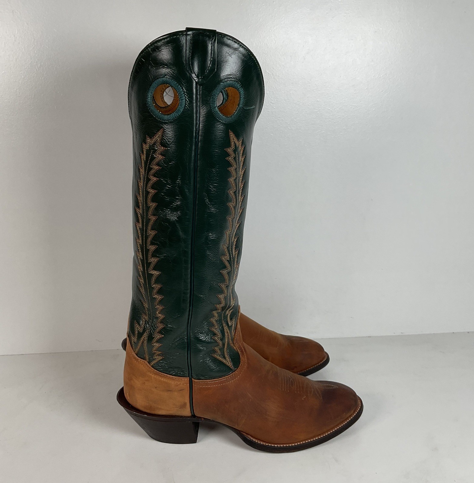 Vintage Tony Lama Bay Apache Buckaroo Boots | USA Made | 1990s | Men’s ...