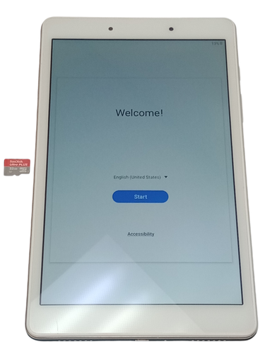 SM-T290 Galaxy Tab A 32GB White Tablet+32GB MicroSD Reset Tested ...