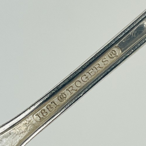 Oneida 1881 Rogers Enchantment Silver-Plated Salad Forks Vtg Flatware Set Of 5 - Picture 2 of 24