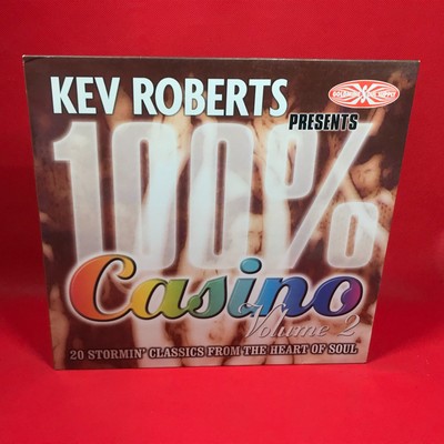 VARIOUS  Kev Roberts Presents 100% Casino Volume 2 1999 UK vinyl LP Goldmine