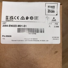 Allen Bradley 2094-EN02D-M01-S1 Module Ethernet/IP Safe Speed, Kinetix 6500