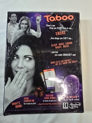 Taboo Game of Unspeakable Fun 2023 Hasbro Edition