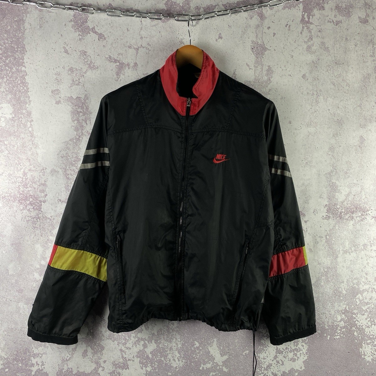 Vintage 90s Nike Jacket International Swoosh Y2K Men
