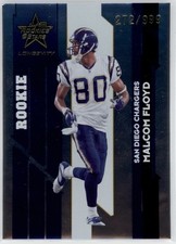 2006 Malcom Floyd Leaf Rookies & Stars Longevity RC /999 (Note)  #130 (F1046)