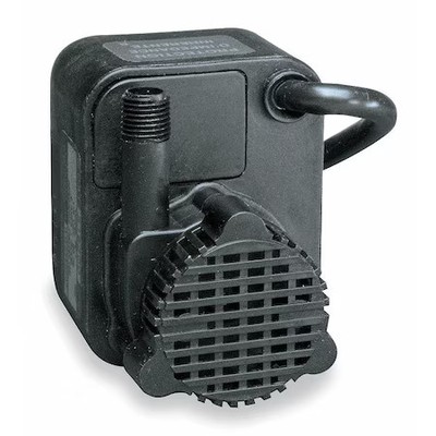 Little Giant Pump 518200 Submersible Pump, 0.6 A, 115V Ac, 1/125 Hp, 7 Ft Max