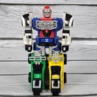 Power Rangers Deluxe Turbo Megazord Red Head Bandai 1997 Vintage