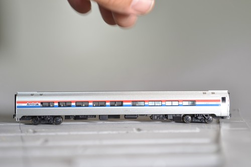 88408 N Scale KATO AMFLEET  PASSENGER CAR PHASE 3 PAINT | Condition: New