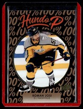 2021-22 Upper Deck Hundo P Roman Josi Nashville Predators #HP-22
