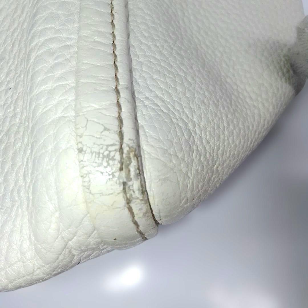 GUCCI Soho Tote Bag Leather Beige Fringe Charm Authentic B Grade thumbnail 14