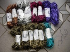 Effektgarn - Metallic - hübner - Beilaufgarn - Fransen