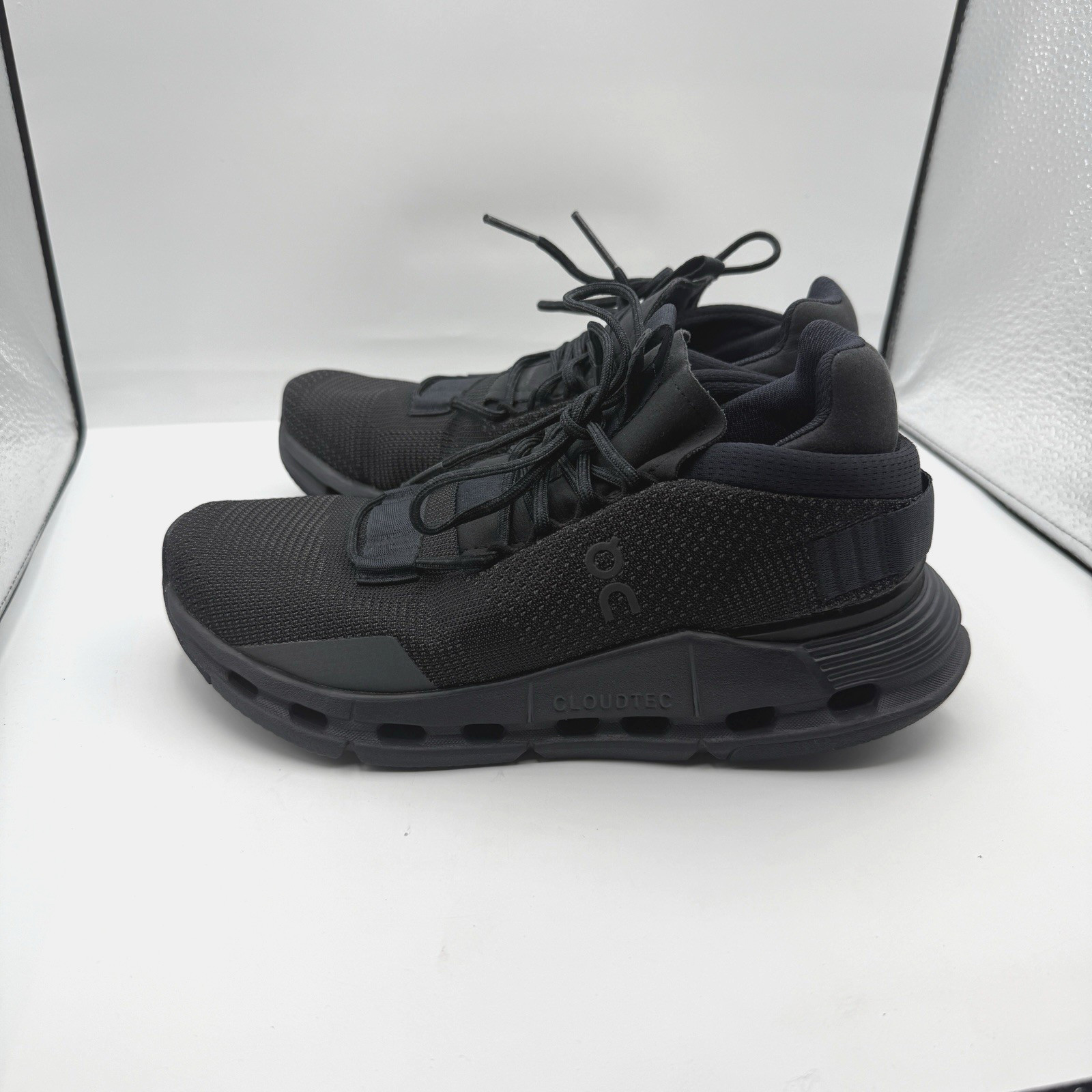 On Cloudnova Black Eclipse Womens Running Shoes U… - image 1