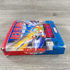 Vintage Nintendo Virtual Boy Red Alarm Complete With Box Manual & Protector.