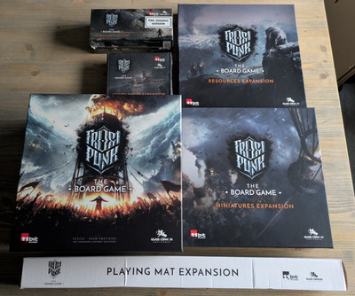 Frostpunk Brettspiel - Gamer All In Pledge - Minatures Pre-shaded
