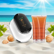 RF & EMS Beauty Massager with LED Light – Skin Firming, Toning & Self-Care Devic
