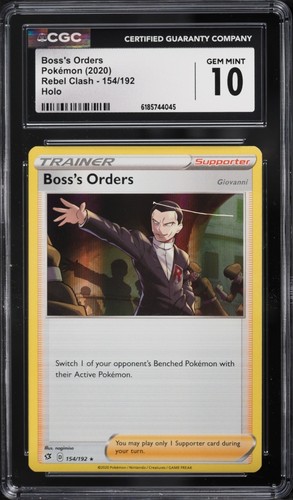 Boss's Orders graded CGC 10 for sale on eBay