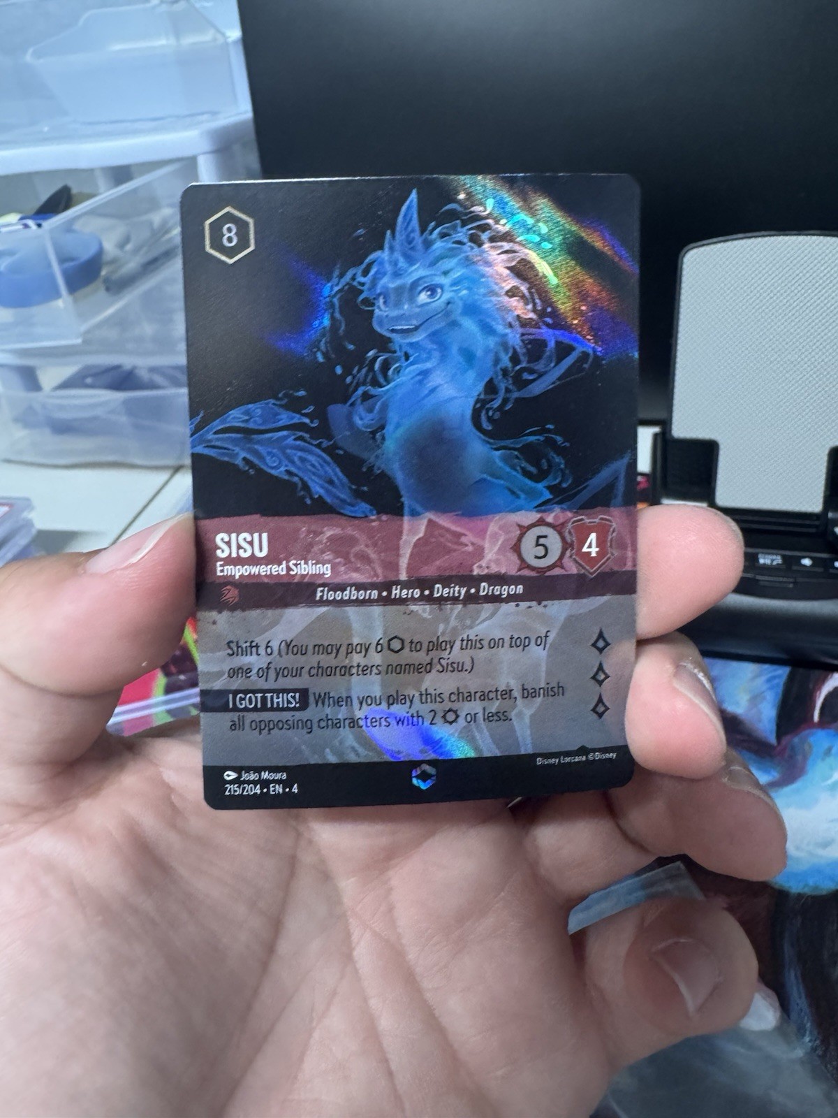 Sisu - Empowered Sibling (Enchanted) 215/204 Ursula's Return Holo (B)