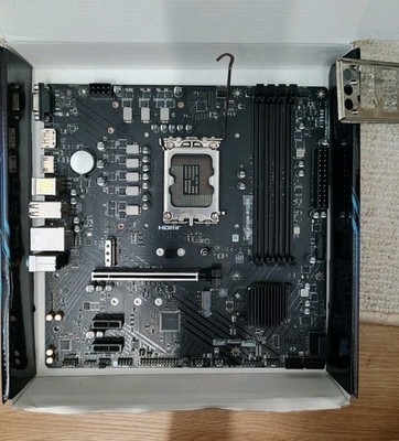 MSI Pro B760M-P DDR4 LGA 1700 MicroATX Intel Mainboard