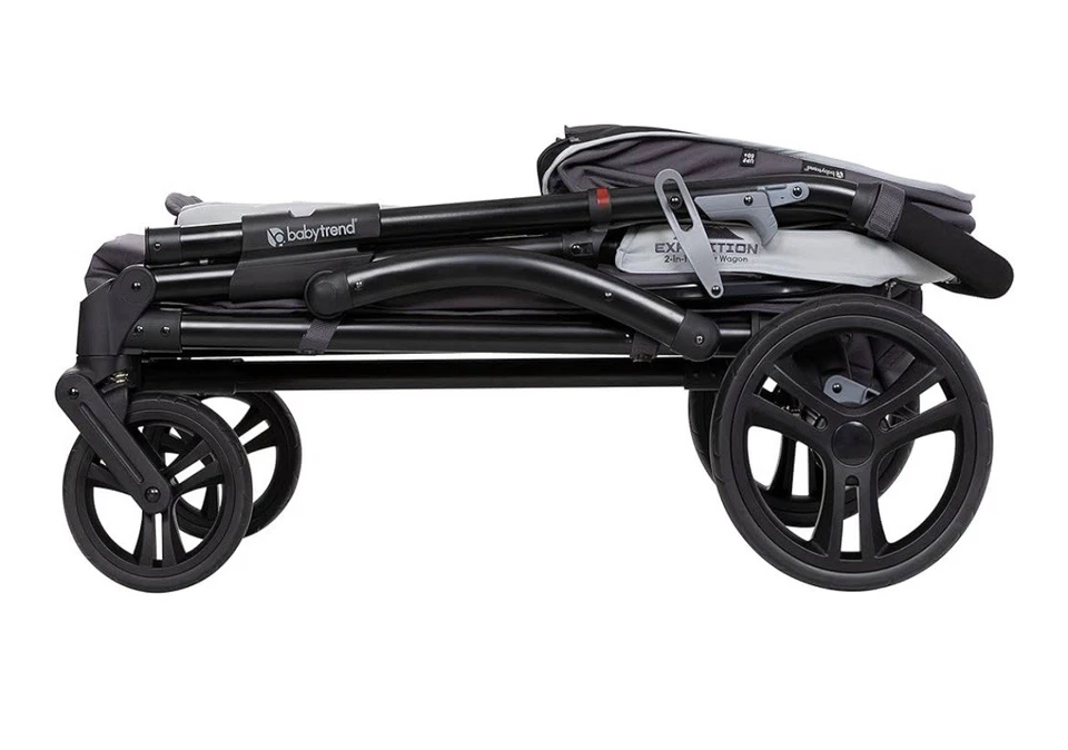 Baby Trend Expedition 2 In 1 Stroller Wagon - Liberty Midnight - Image 3 of 4