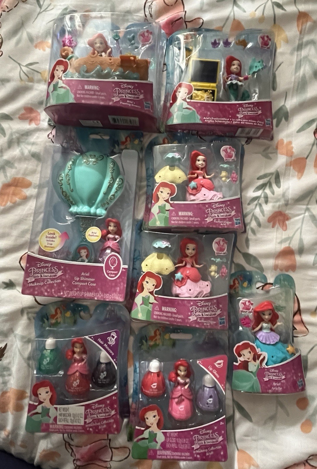 Disney The Little Mermaid Little Kingdom Sets Ariel Used Condition