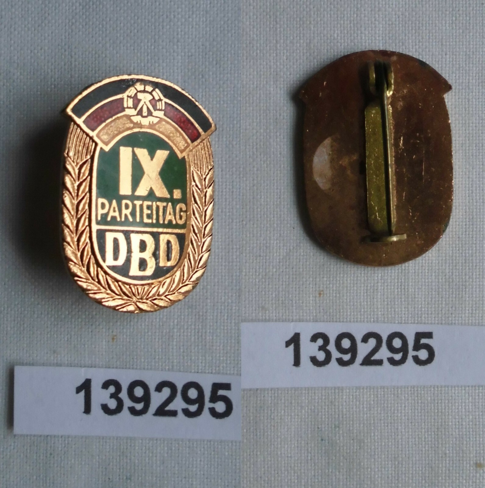 Billige Grosshandel Hohe Qualitat Ddr Abzeichen Ix Parteitag Dbd Demokratische Bauernpartei Deutschland Rabatt Online Outlet Shop Mediguru Com